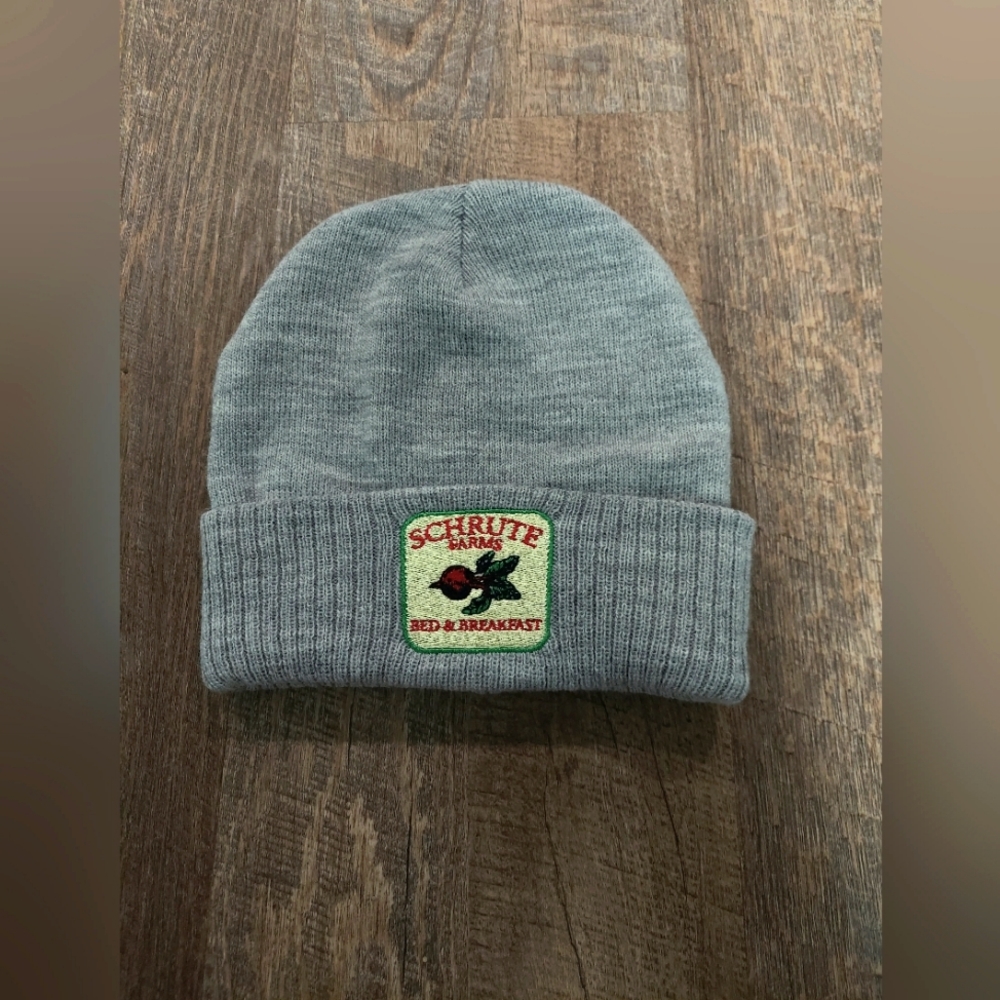 Gray Schrute Farms The Office Beanie
